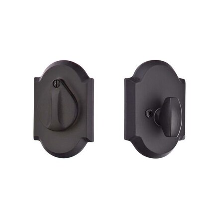 Emtek Flat Black Deadbolt 8457FB 8457FB